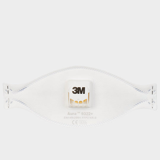 Μάσκα με βαλβίδα 3M 9322+ Aura FFP2 - 2 — stenso.gr Μάσκα με βαλβίδα 3M 9322+ Aura FFP2 - 2