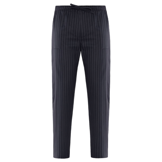 Παντελόνι Κουζίνας με φαρδιά ρίγα ENRICO BLACK STRIPE — stenso.gr Παντελόνι Κουζίνας με φαρδιά ρίγα ENRICO BLACK STRIPE