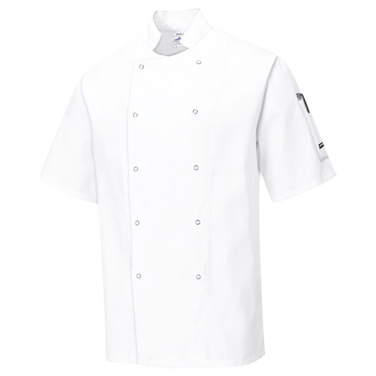 Σακάκι κουζίνας CHEFS C733 WHITE — stenso.gr Σακάκι κουζίνας CHEFS C733 WHITE