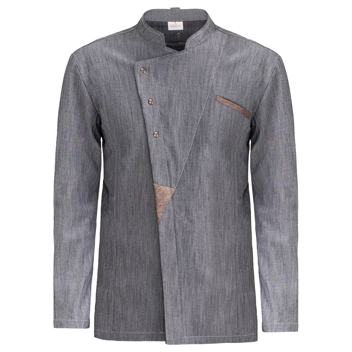Σακάκι κουζίνας GROSSETO GREY DENIM — stenso.gr Σακάκι κουζίνας GROSSETO GREY DENIM