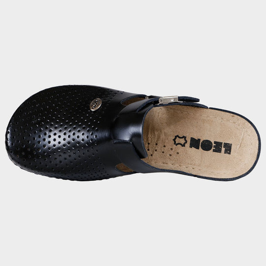 Γυναικεία σαμπό LEON LADY BLACK - 2 — stenso.gr Γυναικεία σαμπό LEON LADY BLACK - 2