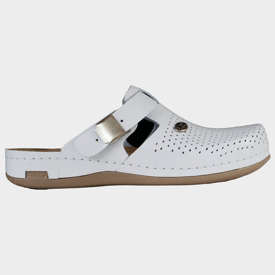 Γυναικεία σαμπό LEON LADY WHITE - 1 — stenso.gr Γυναικεία σαμπό LEON LADY WHITE - 1