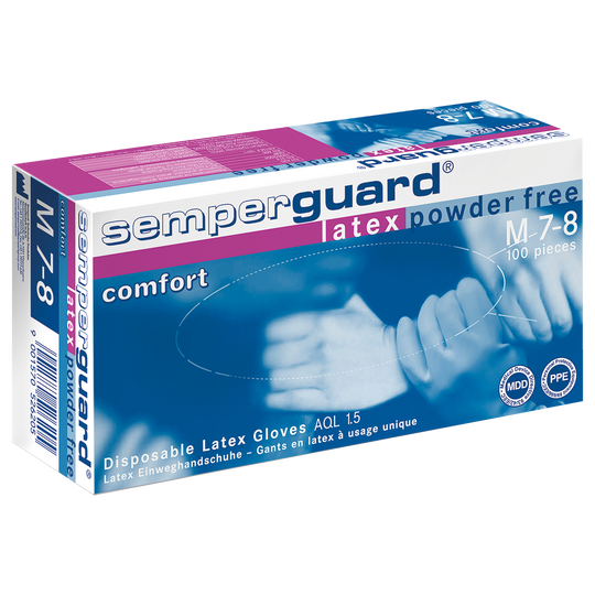 Γάντια λατέξ μιας χρήσης SEMPERGUARD LATEX IC - 1 — stenso.gr Γάντια λατέξ μιας χρήσης SEMPERGUARD LATEX IC - 1