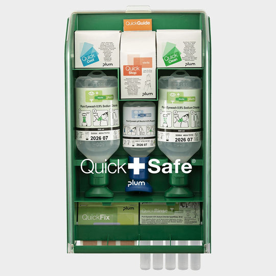 Σταθμός πρώτων βοηθειών PLUM QUICKSAFE COMPLETE BOX - 1 — stenso.gr Σταθμός πρώτων βοηθειών PLUM QUICKSAFE COMPLETE BOX - 1