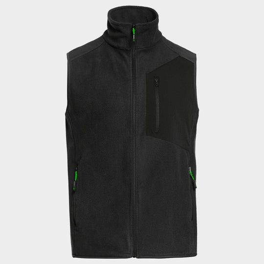 Γιλέκο fleece VERSA POLAR BLACK - 1 — stenso.gr Γιλέκο fleece VERSA POLAR BLACK - 1