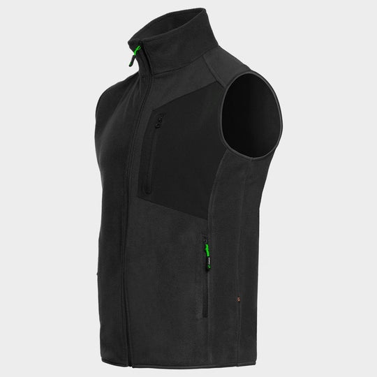 Γιλέκο fleece VERSA POLAR BLACK - 2 — stenso.gr Γιλέκο fleece VERSA POLAR BLACK - 2