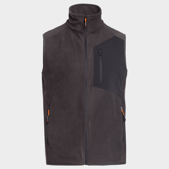 Γιλέκο fleece VERSA POLAR GRAY - 1 — stenso.gr Γιλέκο fleece VERSA POLAR GRAY - 1