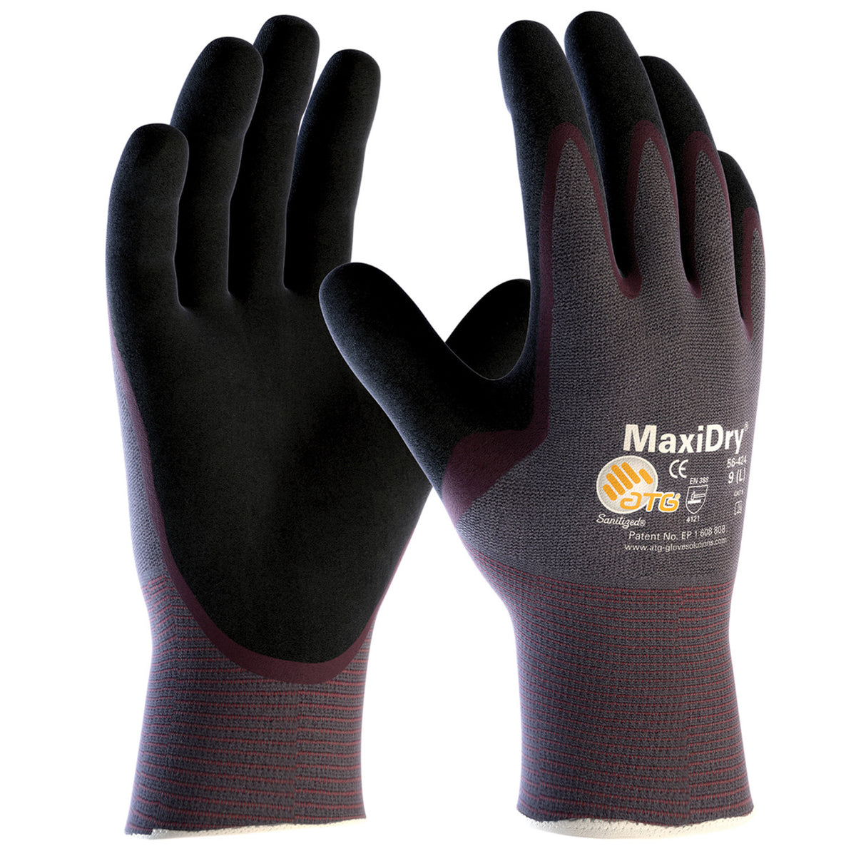 ATG MAXIDRY Nitrile gloves — stenso.gr ATG MAXIDRY Nitrile gloves