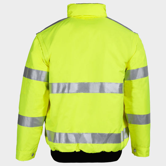 Μπουφάν υψηλής ορατότητας GROVER HV YELLOW - 2 — stenso.gr Μπουφάν υψηλής ορατότητας GROVER HV YELLOW - 2