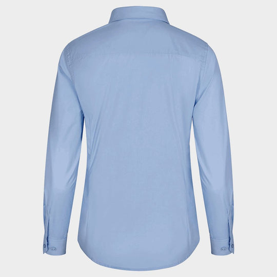 Γυναικείο μακρυμάνικο πουκάμισο VELILLA LIGHT BLUE - 2 — stenso.gr Γυναικείο μακρυμάνικο πουκάμισο VELILLA LIGHT BLUE - 2