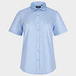 Γυναικείο κοντομάνικο πουκάμισο VELILLA LIGHT BLUE - 1 — stenso.gr Γυναικείο κοντομάνικο πουκάμισο VELILLA LIGHT BLUE - 1