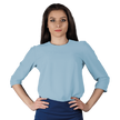 Γυναικεία μπλούζα IVON LIGHT BLUE — stenso.gr Γυναικεία μπλούζα IVON LIGHT BLUE