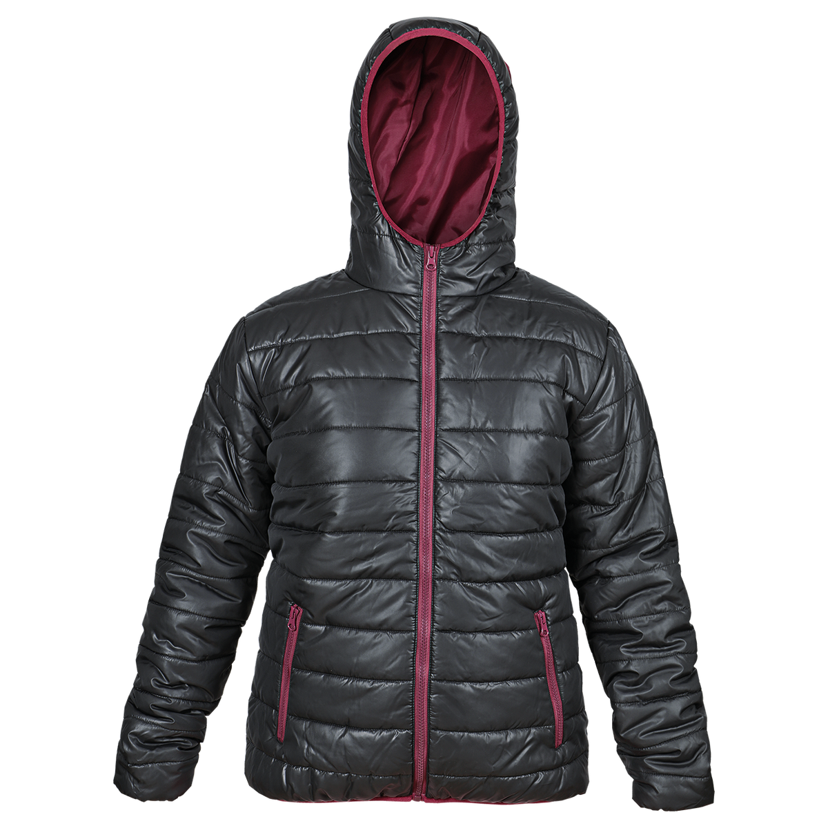 Γυναικείο μπουφάν FLASH BLACK/BORDEAUX — stenso.gr Γυναικείο μπουφάν FLASH BLACK/BORDEAUX