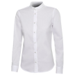 Γυναικείο πουκάμισο με γιακά Mandarin VELILLA WHITE — stenso.gr Γυναικείο πουκάμισο με γιακά Mandarin VELILLA WHITE