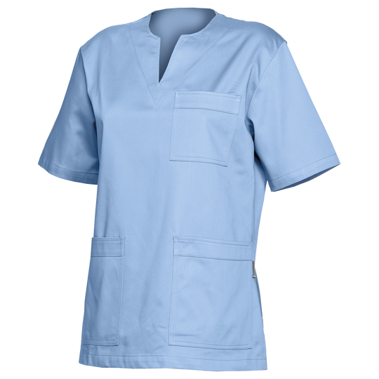 Γυναικεία Ιατρική Μπλούζα μπλε ανοιχτό SIENA LIGHT BLUE — stenso.gr Γυναικεία Ιατρική Μπλούζα μπλε ανοιχτό SIENA LIGHT BLUE