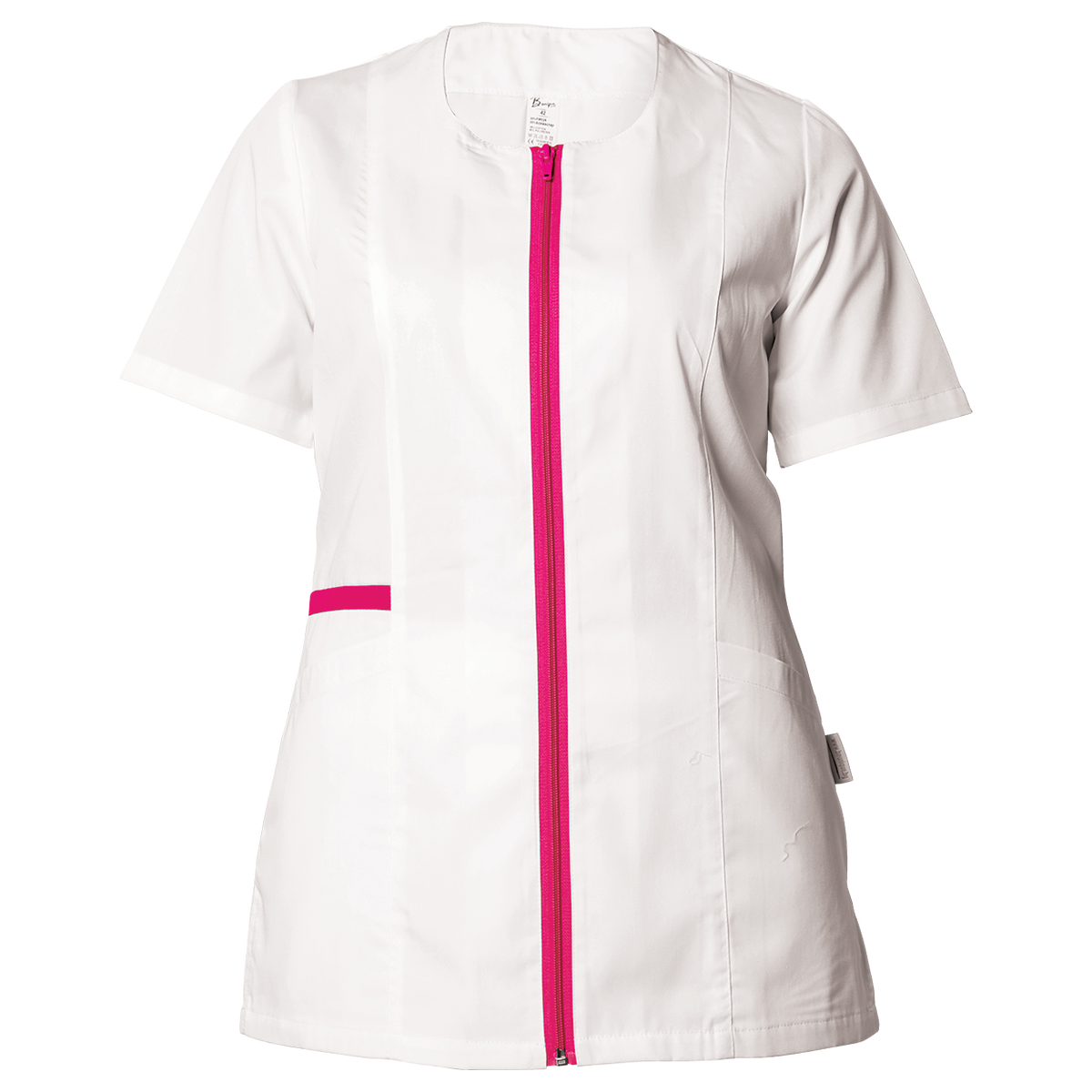 Γυναικεία Ιατρική Μπλούζα άσπρο ZAIRA WHITE/DARK PINK — stenso.gr Γυναικεία Ιατρική Μπλούζα άσπρο ZAIRA WHITE/DARK PINK