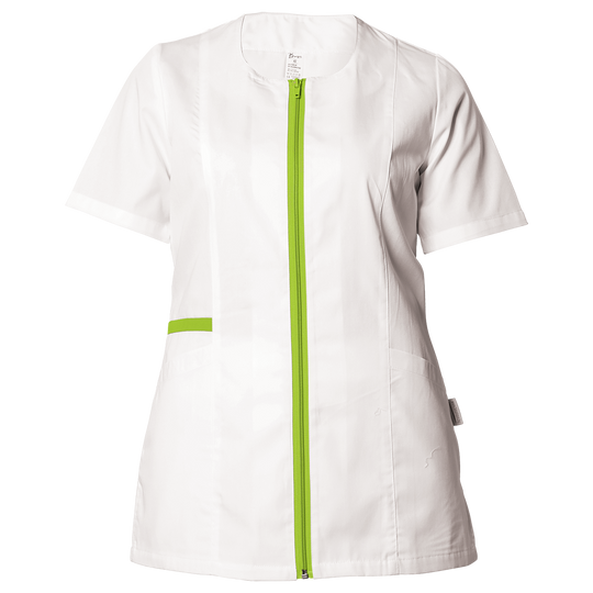 Γυναικεία Ιατρικό Μπλούζα άσπρο ZAIRA WHITE/LIGHT GREEN — stenso.gr Γυναικεία Ιατρικό Μπλούζα άσπρο ZAIRA WHITE/LIGHT GREEN