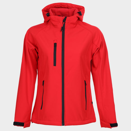 Γυναικείο μπουφάν softshell REEF RED - 1 — stenso.gr Γυναικείο μπουφάν softshell REEF RED - 1