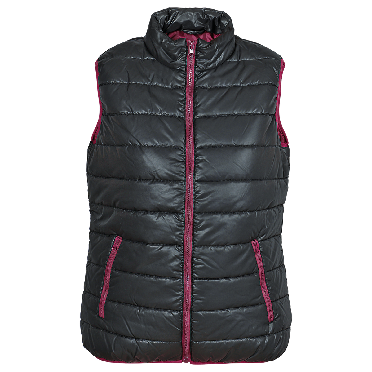 Γυναικείο γιλέκο FLASH BLACK/BORDEAUX — stenso.gr Γυναικείο γιλέκο FLASH BLACK/BORDEAUX