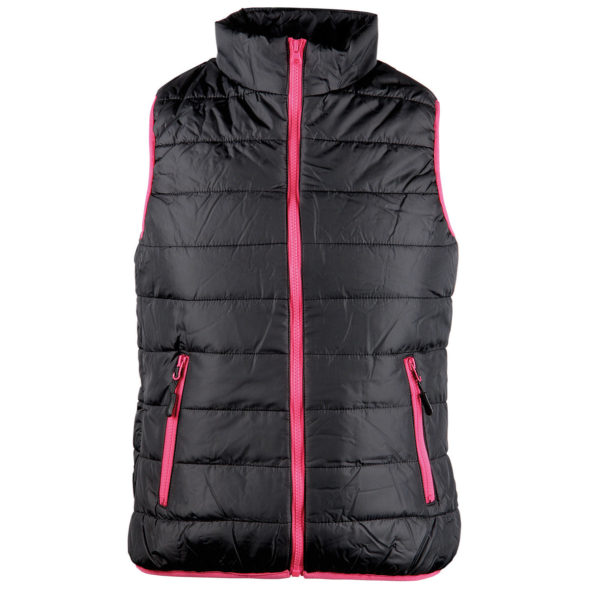 FLASH BLACK/PINK Lady's vest — stenso.gr FLASH BLACK/PINK Lady's vest