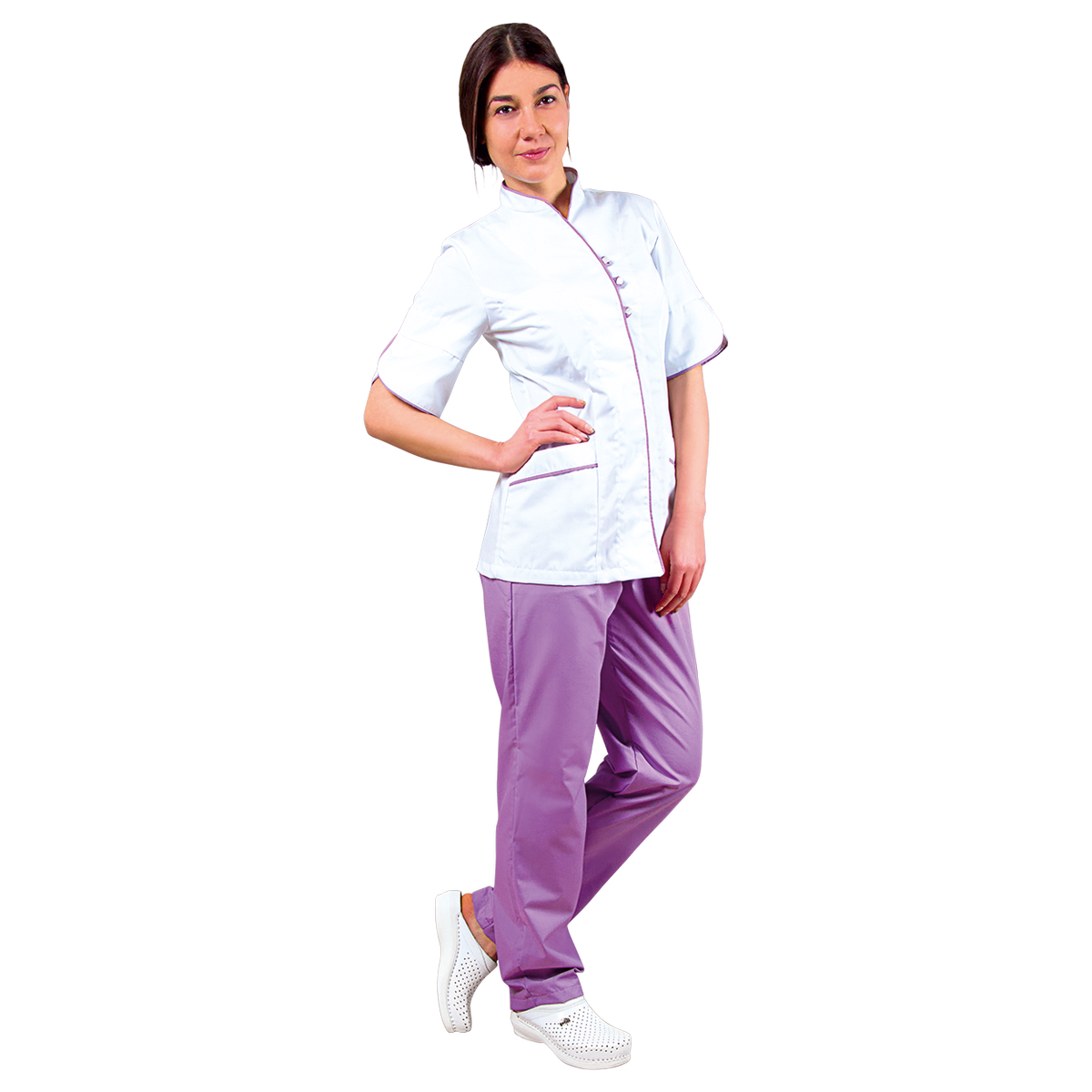 BARISA WHITE Γυναικεία Ιατρική Μπλούζα άσπρο - 2 — stenso.gr BARISA WHITE Γυναικεία Ιατρική Μπλούζα άσπρο - 2