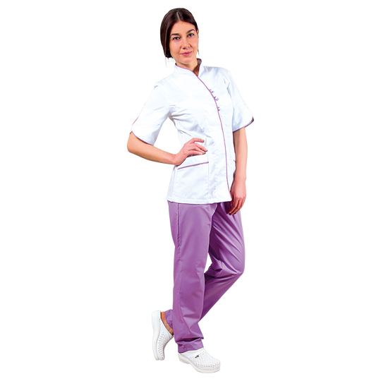 BARISA WHITE Γυναικεία Ιατρική Μπλούζα άσπρο - 2 — stenso.gr BARISA WHITE Γυναικεία Ιατρική Μπλούζα άσπρο - 2