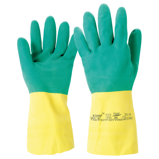 Mănuși din latex/neoprene ALPHA TEC — stenso.gr Mănuși din latex/neoprene ALPHA TEC