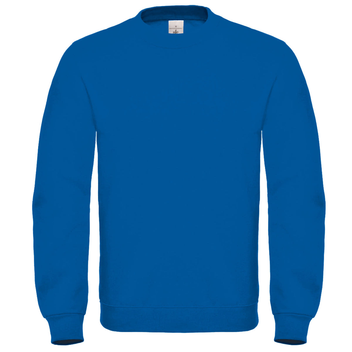 B&C ROYAL BLUE Long sleeve t-shirt — stenso.gr B&C ROYAL BLUE Long sleeve t-shirt