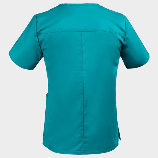 Ιατρική μπλούζα CHEROKEE V-NECK LIGHT PETROL WWE4725 - 2 — stenso.gr Ιατρική μπλούζα CHEROKEE V-NECK LIGHT PETROL WWE4725 - 2