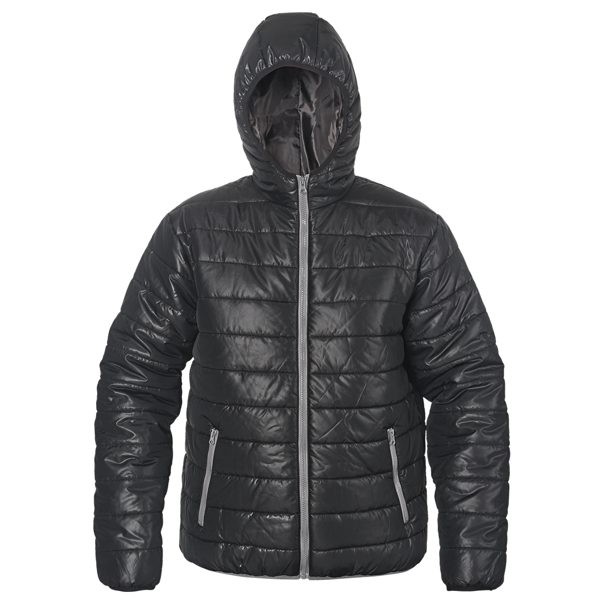 Ανδρικό μπουφάν SPEEDY BLACK/GREY — stenso.gr Ανδρικό μπουφάν SPEEDY BLACK/GREY