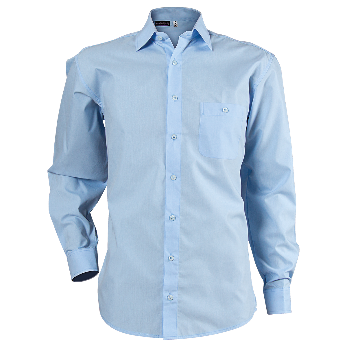 Ανδρικό μακρυμάνικο πουκάμισο CAMISA LIGHT BLUE — stenso.gr Ανδρικό μακρυμάνικο πουκάμισο CAMISA LIGHT BLUE