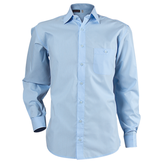 Ανδρικό μακρυμάνικο πουκάμισο CAMISA LIGHT BLUE — stenso.gr Ανδρικό μακρυμάνικο πουκάμισο CAMISA LIGHT BLUE
