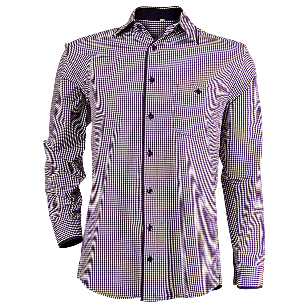Ανδρικό μακρυμάνικο πουκάμισο FLORIS PURPLE — stenso.gr Ανδρικό μακρυμάνικο πουκάμισο FLORIS PURPLE