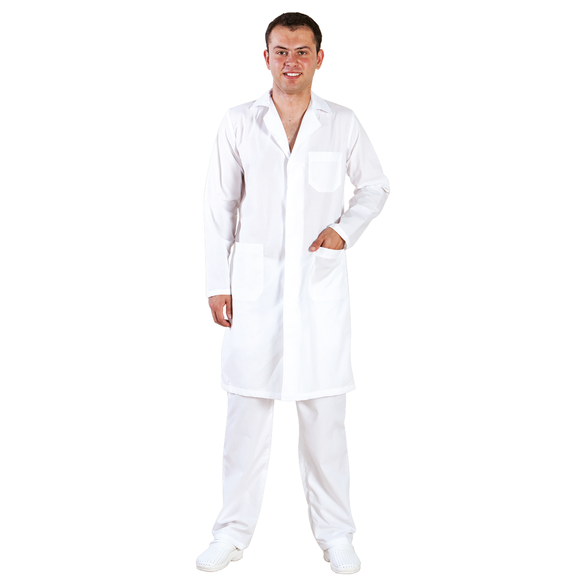 Halat medical pentru bărbaţi M5 — stenso.gr Halat medical pentru bărbaţi M5