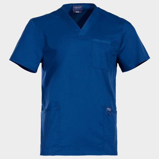Ιατρική μπλούζα CHEROKEE V-NECK NAVY BLUE WWE670. Men's - 1 — stenso.gr Ιατρική μπλούζα CHEROKEE V-NECK NAVY BLUE WWE670. Men's - 1