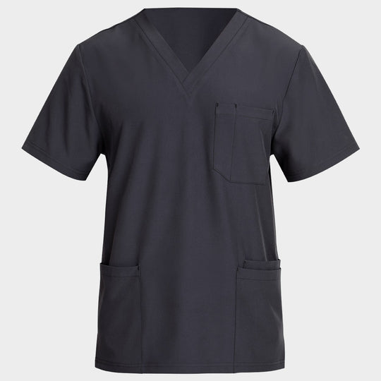 Ανδρική ιατρική μπλούζα NOBBY DARK GREY - 1 — stenso.gr Ανδρική ιατρική μπλούζα NOBBY DARK GREY - 1