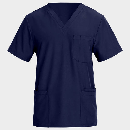 Ανδρική ιατρική μπλούζα NOBBY NAVY BLUE - 1 — stenso.gr Ανδρική ιατρική μπλούζα NOBBY NAVY BLUE - 1