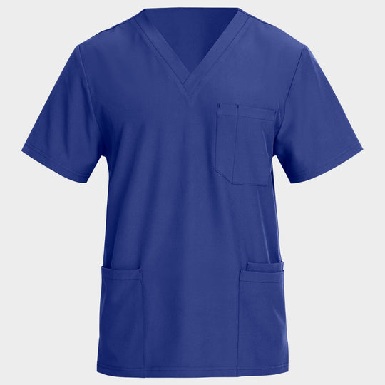 Ανδρική ιατρική μπλούζα NOBBY ROYAL BLUE - 1 — stenso.gr Ανδρική ιατρική μπλούζα NOBBY ROYAL BLUE - 1
