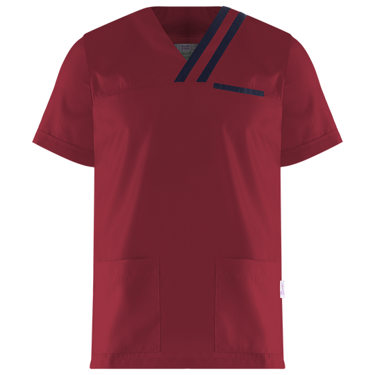 Αντρικός Ιατρικός μανδίας OLIVER BORDEAUX/NAVY — stenso.gr Αντρικός Ιατρικός μανδίας OLIVER BORDEAUX/NAVY