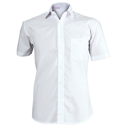Ανδρικό κοντομάνικο πουκάμισο CAMISA WHITE B — stenso.gr Ανδρικό κοντομάνικο πουκάμισο CAMISA WHITE B