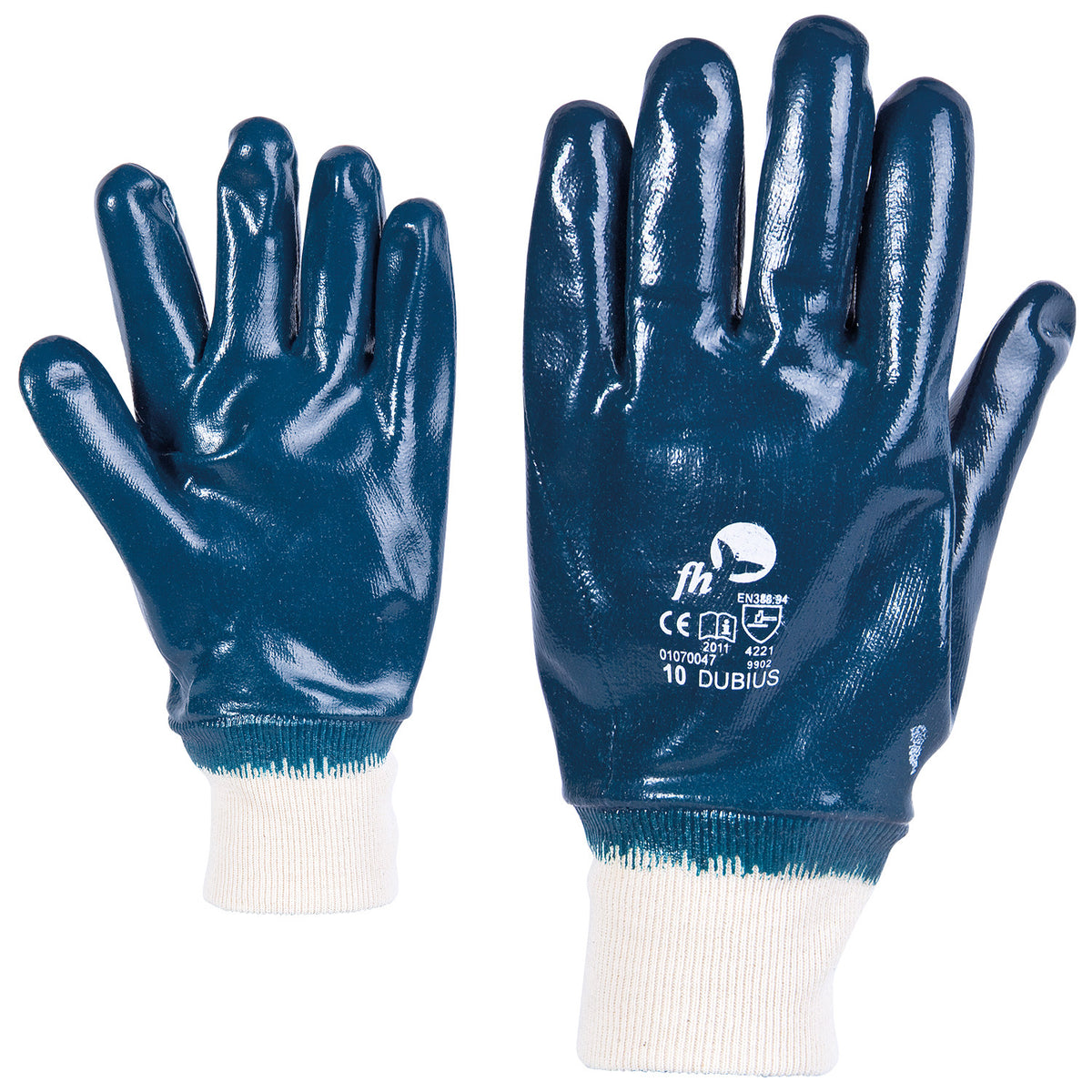 DUBIUS Nitrile dipped gloves — stenso.gr DUBIUS Nitrile dipped gloves
