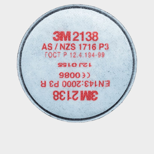 Φίλτρο σκόνης 3M 2138 P3 - 1 — stenso.gr Φίλτρο σκόνης 3M 2138 P3 - 1