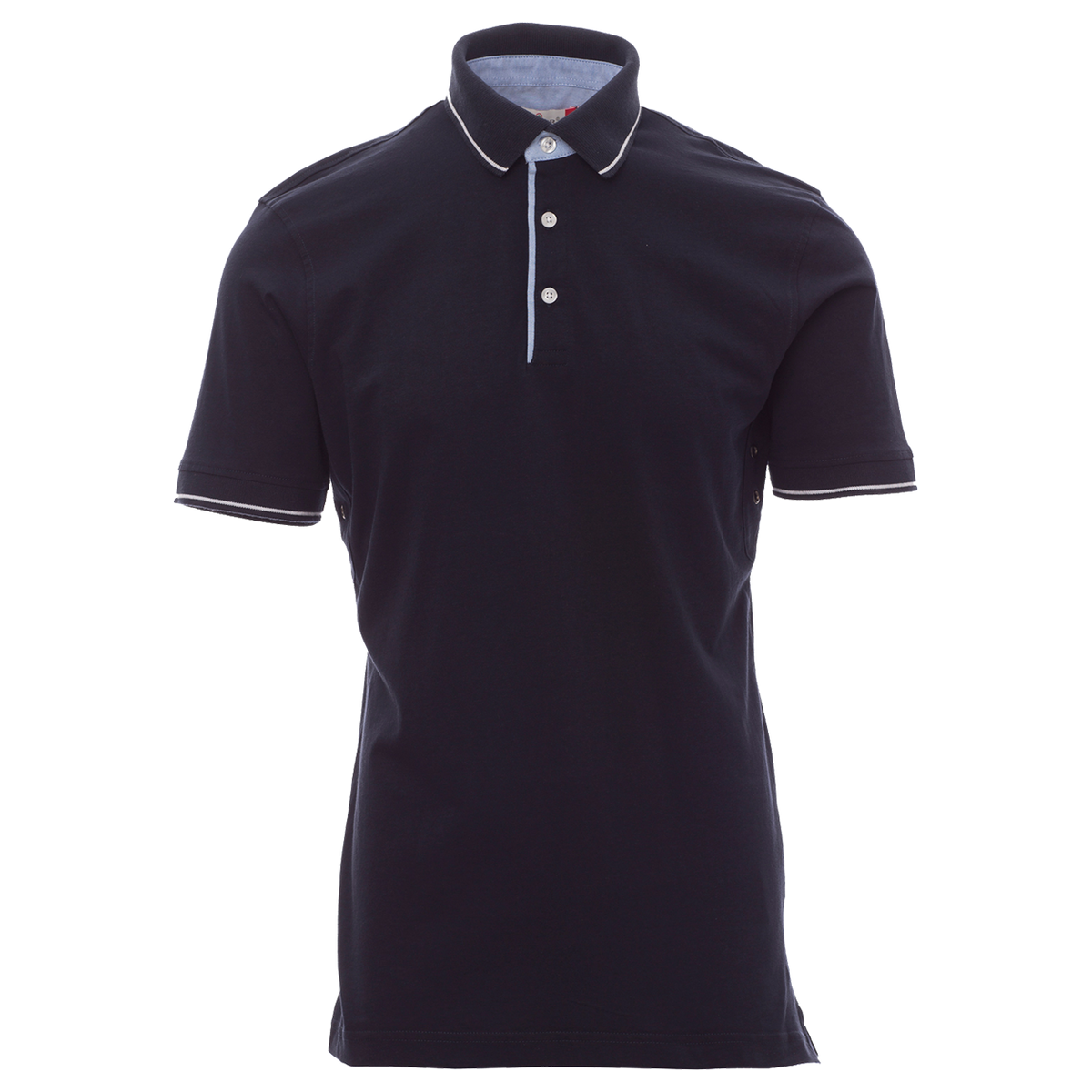 Κοντομάνικη μπλούζα PAYPER CAMBRIDGE NAVY Polo — stenso.gr Κοντομάνικη μπλούζα PAYPER CAMBRIDGE NAVY Polo