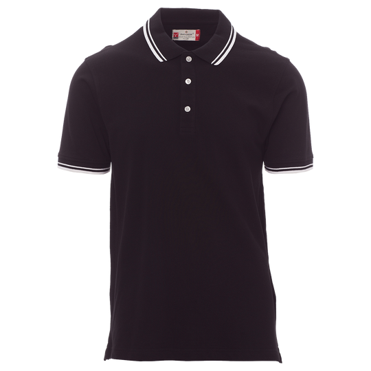 Μπλουζάκι πόλο PAYPER SKIPPER BLACK — stenso.gr Μπλουζάκι πόλο PAYPER SKIPPER BLACK