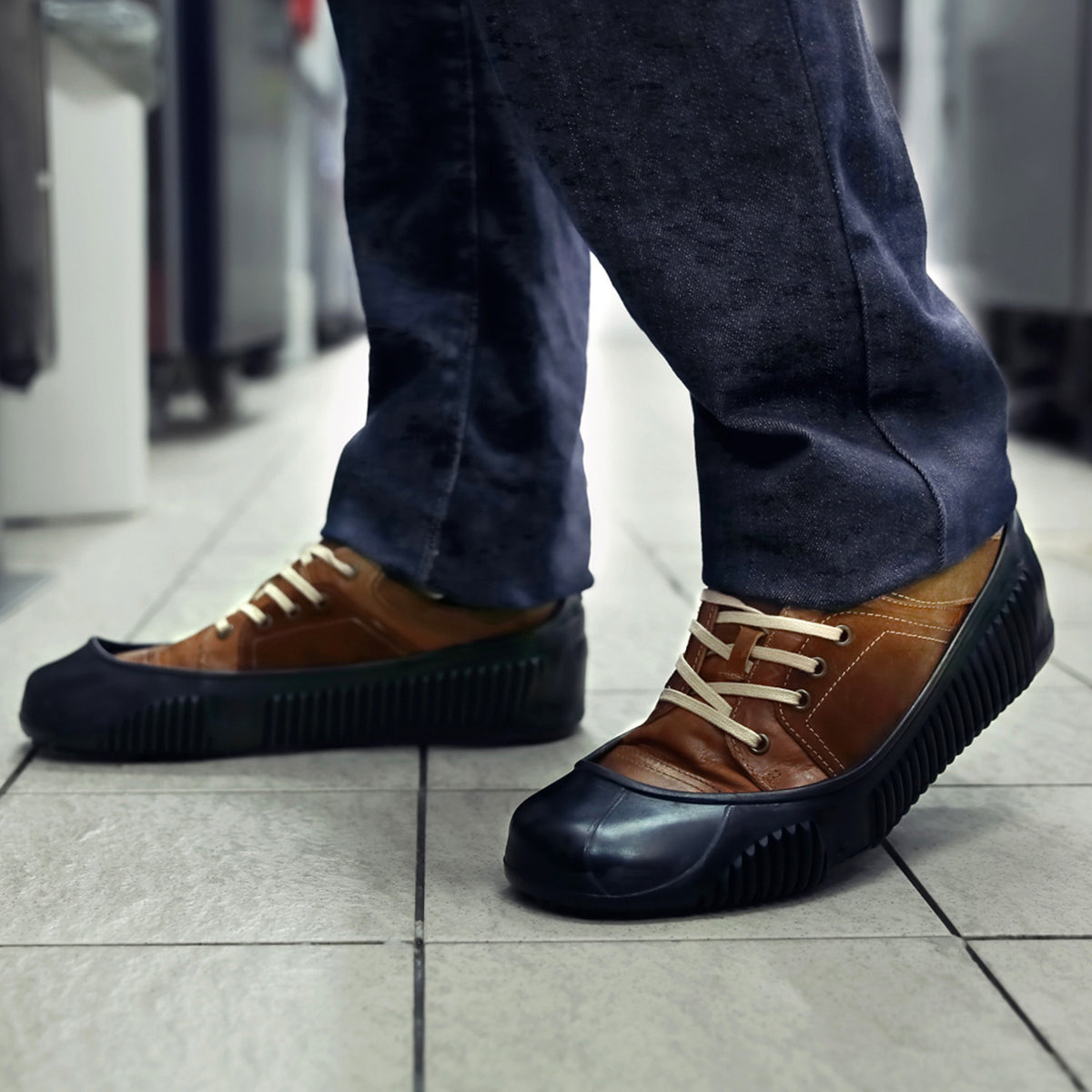 Προστατευτικές γαλότσες για επισκέπτες TIGER GRIP EASY-GRIP FO SRC - 3 — stenso.gr Προστατευτικές γαλότσες για επισκέπτες TIGER GRIP EASY-GRIP FO SRC - 3