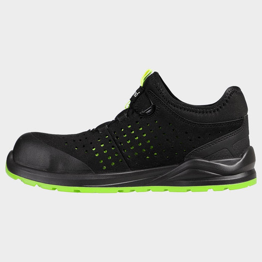 Pantofi de siguranță JETT S1PS ESD NEGRU/VERDE - 2 — stenso.gr Pantofi de siguranță JETT S1PS ESD NEGRU/VERDE - 2