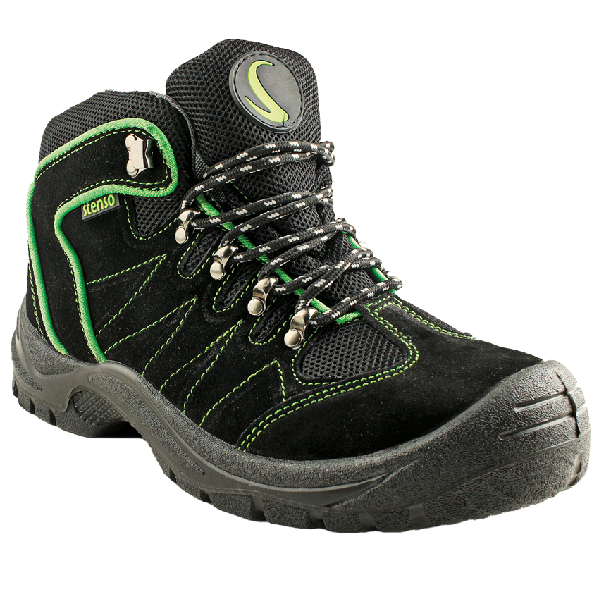 Παπούτσια ασφαλείας KASTOR BLACK ANKLE S1 - 2 — stenso.gr Παπούτσια ασφαλείας KASTOR BLACK ANKLE S1 - 2