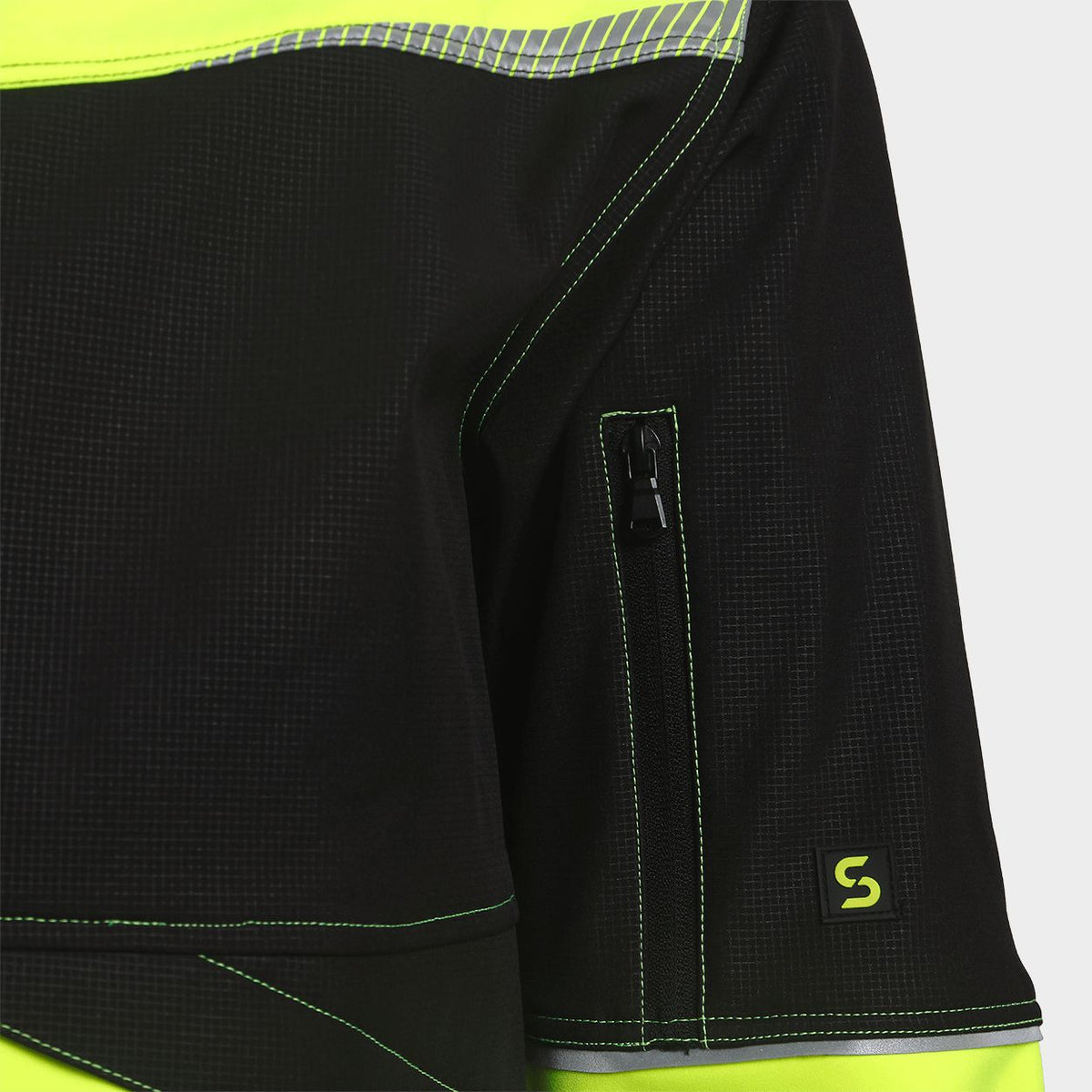 Softshell μπουφάν PRISMA 2.0 HV YELLOW/BLACK - 6 — stenso.gr Softshell μπουφάν PRISMA 2.0 HV YELLOW/BLACK - 6