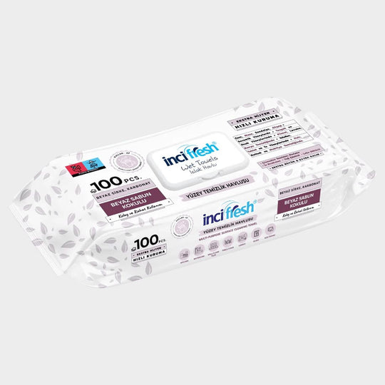 Υγρά μαντηλάκια επιφανειών INCI FRESH 100 pcs - 1 — stenso.gr Υγρά μαντηλάκια επιφανειών INCI FRESH 100 pcs - 1