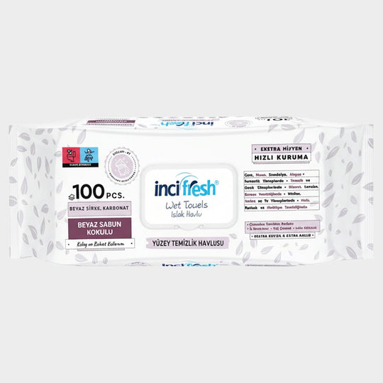 Υγρά μαντηλάκια επιφανειών INCI FRESH 100 pcs - 2 — stenso.gr Υγρά μαντηλάκια επιφανειών INCI FRESH 100 pcs - 2